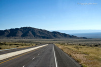 An empty road, USA