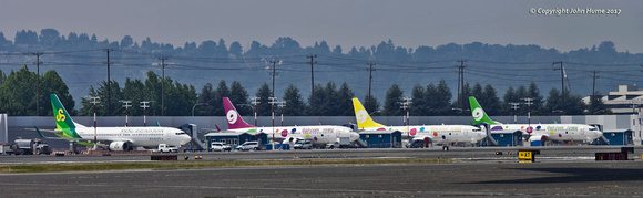 Boeing 737 Line Up