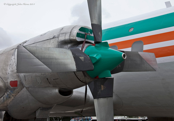 Lockheed Electra Engine [C-FIJX]