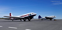 Douglas Super DC-3 [N30TN] & Curtis C.46 Commando [N7848B]