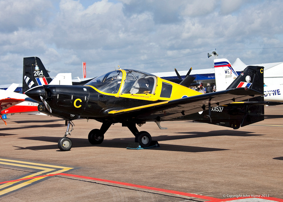Scottish Aviation Bulldog T1 [G-CBCB / XX537]