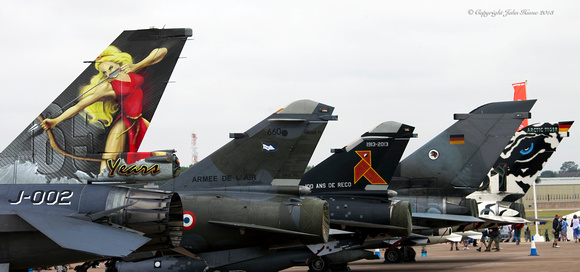 F.16, Mirage, Tornado Tails