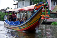 Boats Passing on the Canal