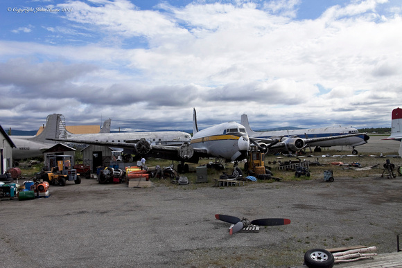 View of Brooks Aviation Ramp