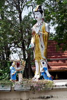 Statue on the River Bank