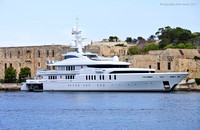 Yatch in Lazzaretto Creek, Valletta